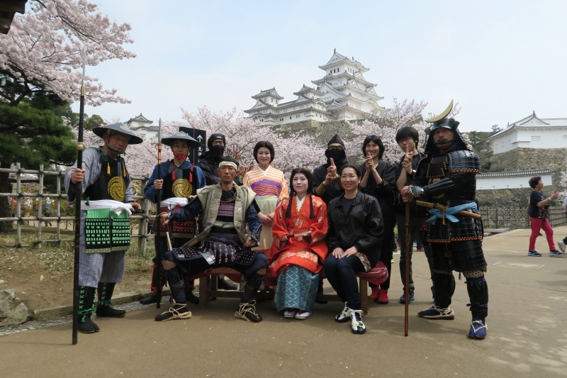 千姫入城400年記念、千姫さまによるお出迎え　姫路市 [画像]