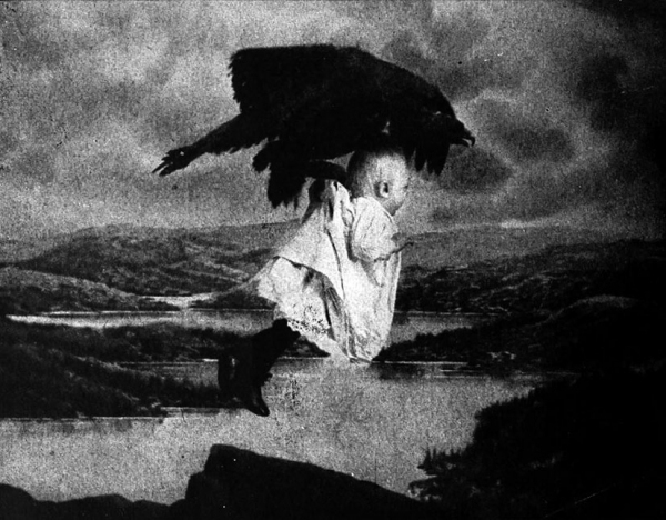 『エジソンの映画1895～1908』より「鷲の巣から救われて」1908年