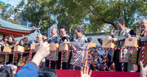 生田神社 令和6年「節分祭並びに豆撒き神事」会場レポ　神戸市