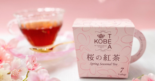 神戸紅茶が季節限定『桜の紅茶』販売開始