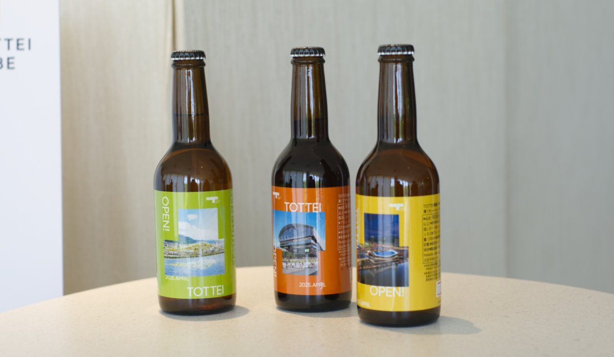 第51回神戸まつり会場で限定販売される「TOTTEI開業1年前記念ビール」全3種