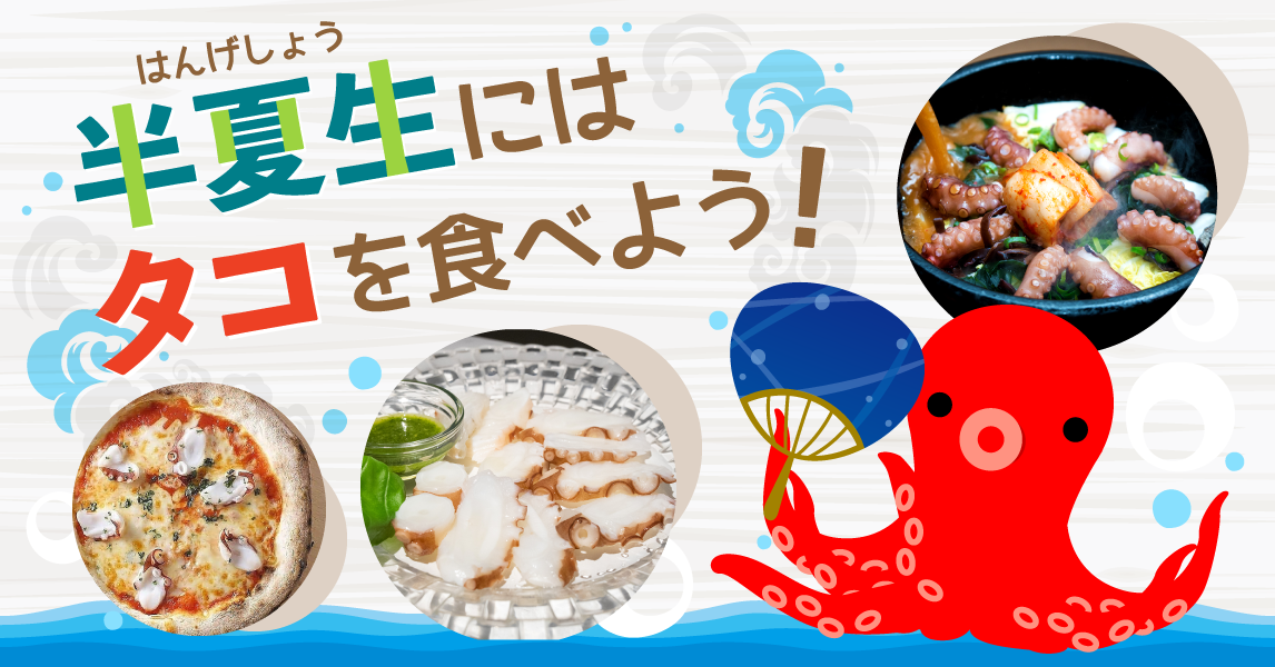 半夏生にはタコを食べよう Kiss Press キッスプレス 神戸市 兵庫県の地域情報サイト