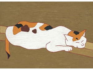《猫》1965年 愛知県美術館（木村定三コレクション）