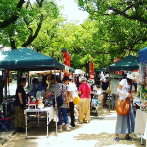 湊川神社 『楠公さんの手作り市（9月）』　神戸市中央区