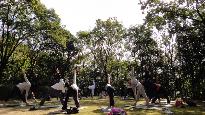 神戸総合運動公園『森林浴ヨガ』参加者募集　神戸市須磨区 [画像]