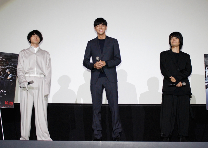 東出昌大、池松壮亮、菅田将暉が登壇　映画『デスノート』大阪舞台挨拶レポート [画像]