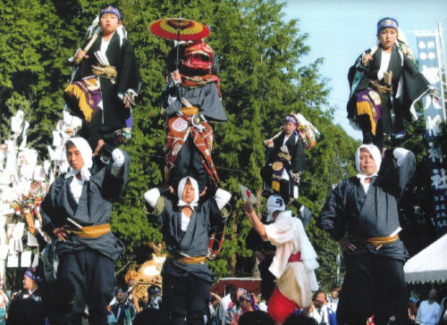 『梛八幡（なぎはちまん）神社の獅子舞』　たつの市