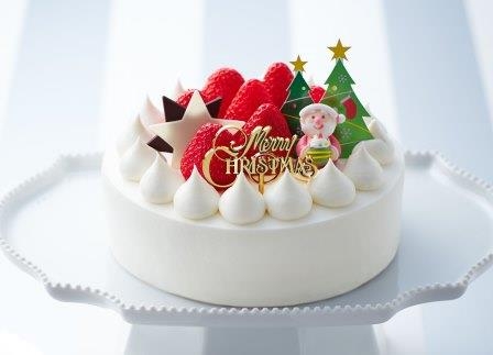 クリスマス ストロベリーショートケーキ