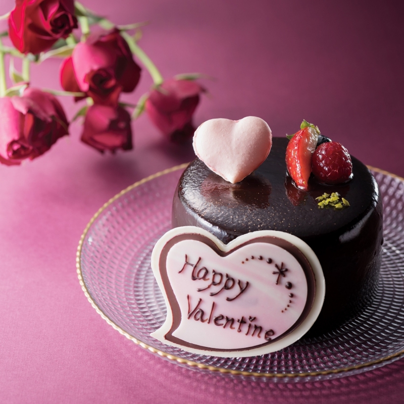 宝塚ホテルが贈る大人のバレンタインケーキ『バレンタイン ショコラ』 [画像]