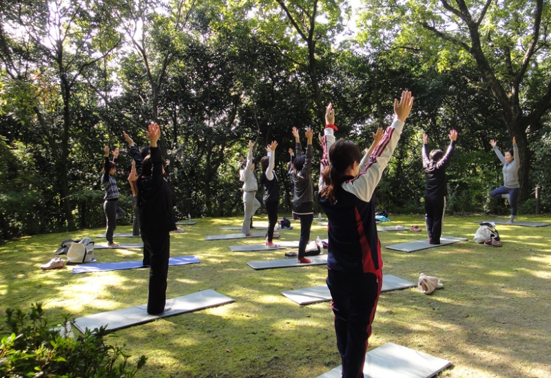 神戸総合運動公園『森林浴ヨガ』参加者募集　神戸市須磨区 [画像]