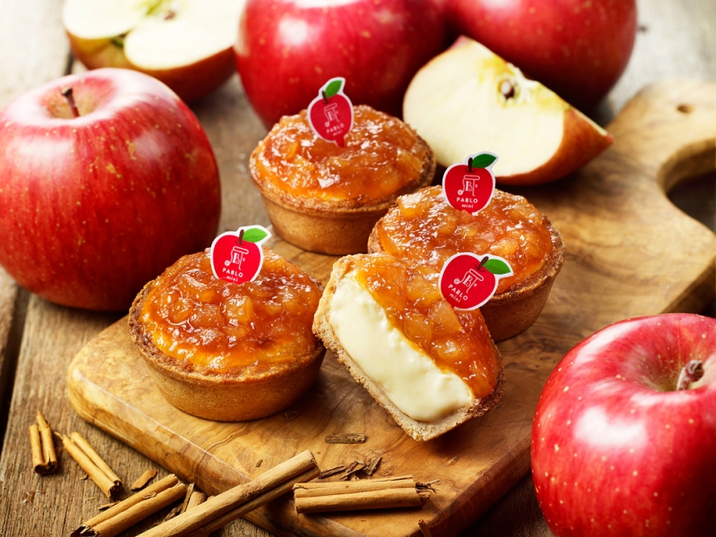 パブロミニが4月限定商品、シナモンが香るリンゴのチーズタルトを販売 [画像]