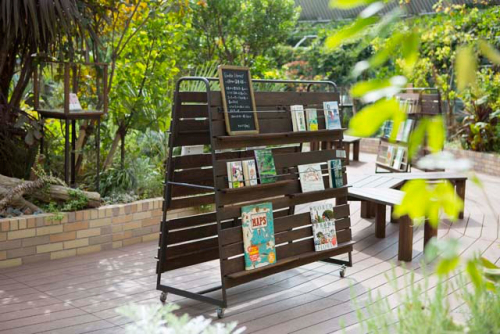 屋上庭園・そらガーデンで『garden library ～植物の図書館～』神戸市中央区