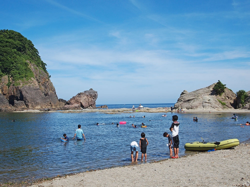 7月21日に遊泳可能に『今子浦海水浴場』　美方郡香美町