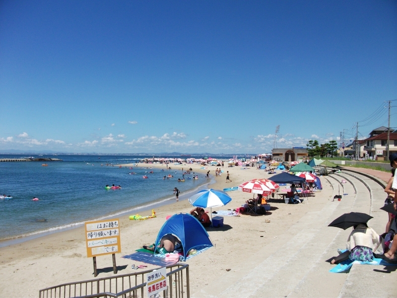 『北淡県民サンビーチ』7月15日に海開き　淡路市 [画像]