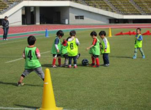 神戸総合運動公園『ミズノキッズサッカーゲーム大会』　神戸市須磨区