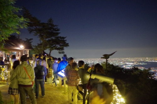 『ケーブルカーで行く!「六甲山1000万ドルの夜景ガイドツアー」』　神戸市灘区