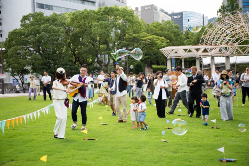 東遊園地芝生広場の全面開放『アーバンピクニック』開催　神戸市中央区