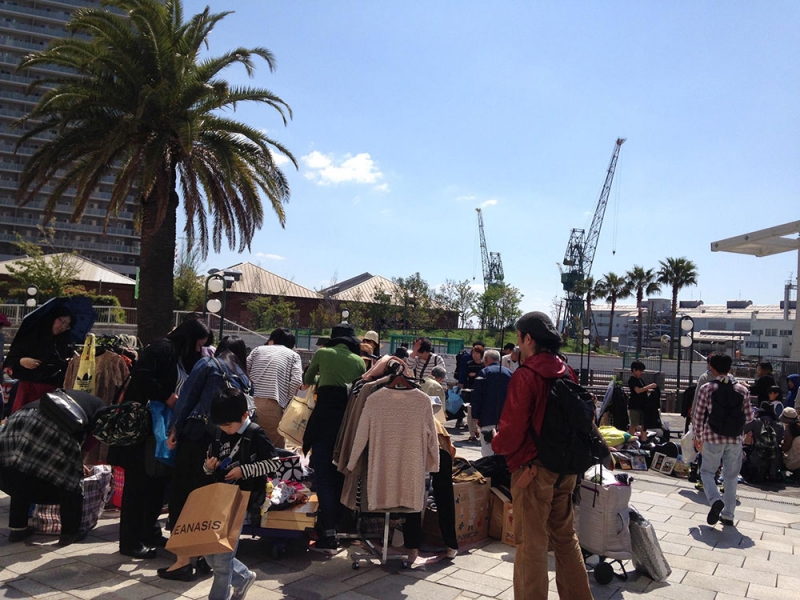 『神戸みなとの市 リサイクルマーケット』神戸市中央区 [画像]