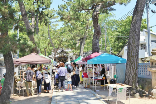 第3回「猪名野神社の市」伊丹市