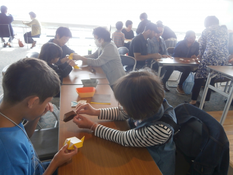 『折り紙フェスティバル～とらい トライ ＴＲＹ！～』　神戸市垂水区 [画像]