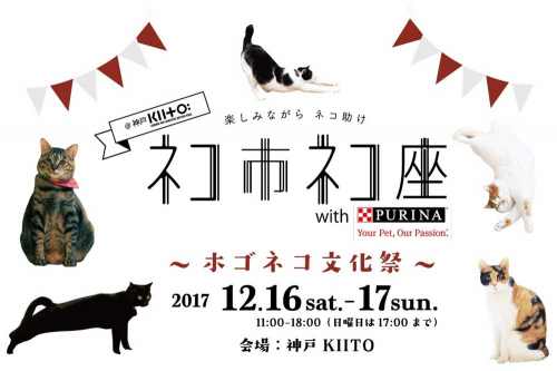 KIITO『ネコ市ネコ座～ホゴネコ文化祭』神戸市中央区
