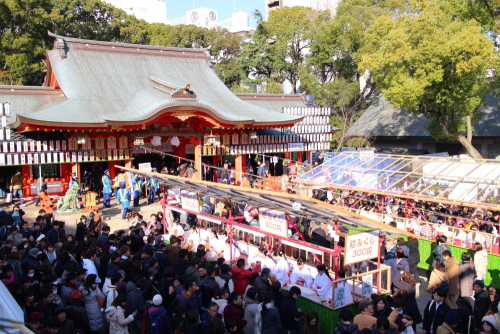 生田神社の初詣　神戸市中央区