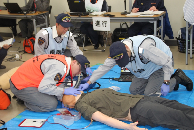 『平成29年度救急技術競技会』自由見学　西宮市 [画像]