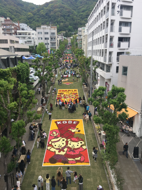 『インフィオラータこうべ北野坂 2018』神戸市中央区