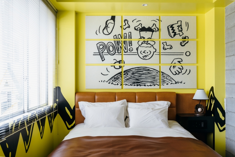 スヌーピーをテーマにしたデザインホテル『PEANUTS HOTEL』8月グランドオープン [画像]
