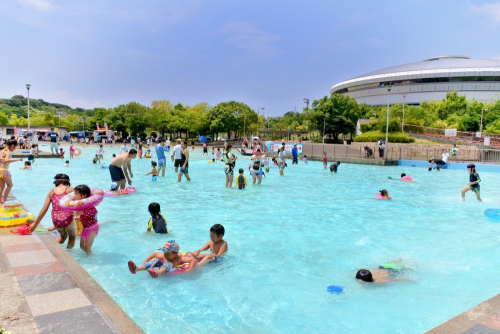 神戸総合運動公園『ちゃぷちゃぷ池』7月1日シーズンオープン　神戸市須磨区