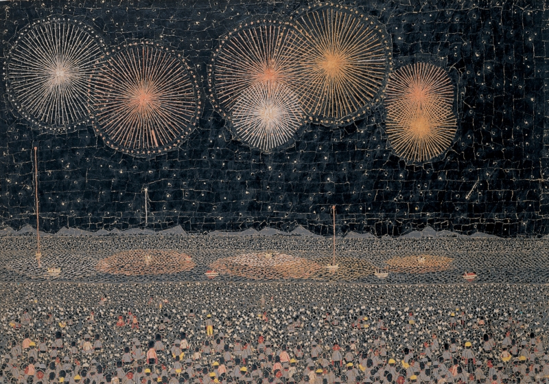 《長岡の花火》1950年　Ⓒ清美社