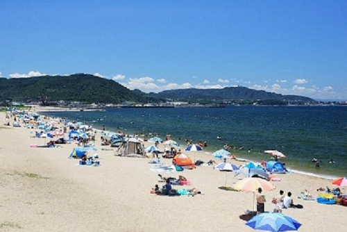 『慶野松原海水浴場』海開き　南あわじ市