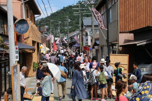 昭和の風情『銀谷祭り』 朝来市