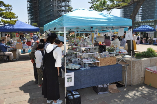 秋は時間を延長『ステーションマルシェ舞子公園』神戸市垂水区