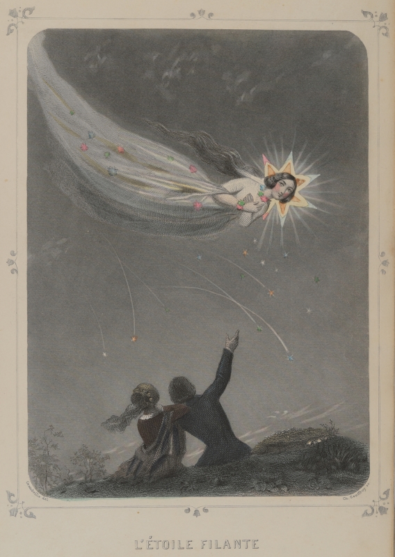 『星々』（1849年）より《流れ星》