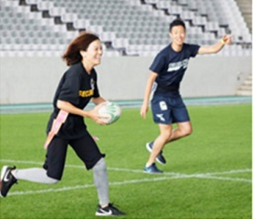 神戸総合運動公園『女子のためのラグビー体験』参加者募集