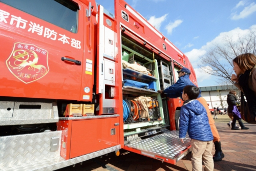 『平成31年消防出初式・消防ふれあい広場』　宝塚市