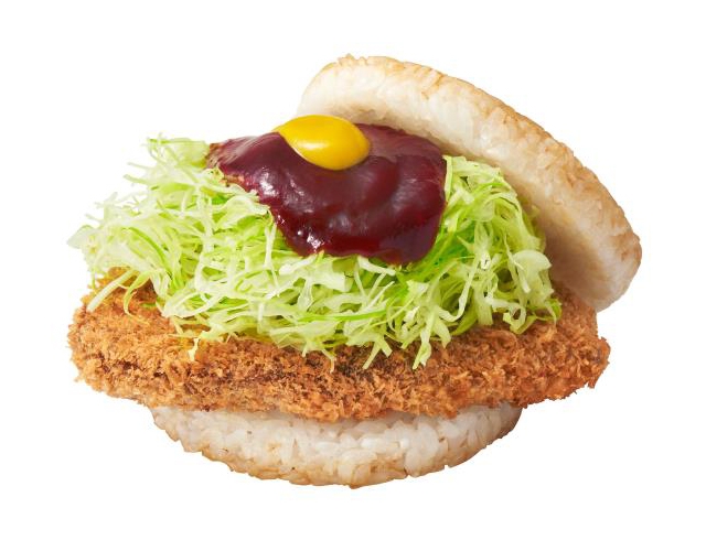 新発売のライスバーガー「兵庫・加古川　モスライスバーガー　かつめし」440円