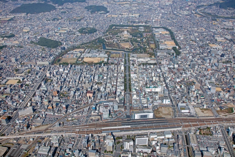 提供:姫路市　空から見た姫路市