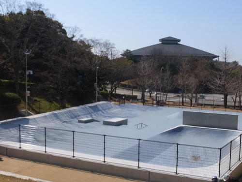 姫路市立スケートボードパークがオープン