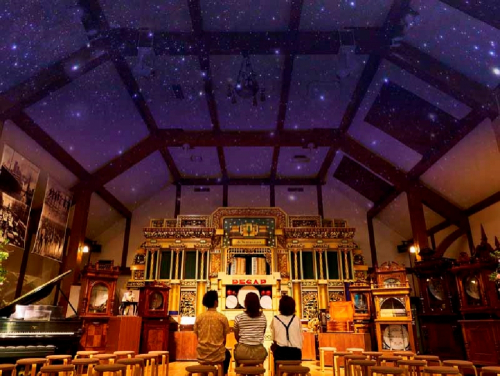 六甲オルゴールミュージアム特別展『星空とオルゴール～銀河鉄道の旅～』神戸市灘区