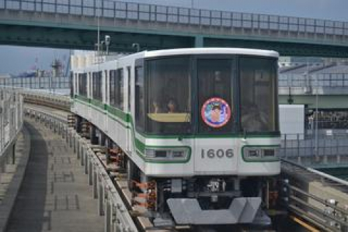 六甲ライナー『たなばた列車』の運行　神戸市東灘区