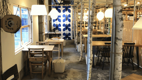 北欧生地・雑貨『LUNE D'EAU（ルネ・デュー）姫路本店』カフェを併設しグランドオープン