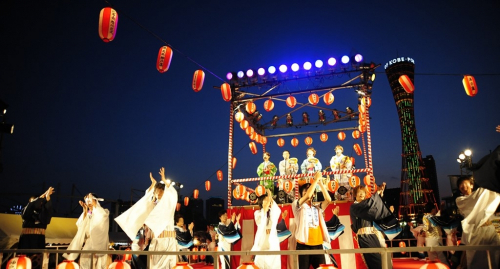 メリケンパーク『こうべ海の盆踊り2019』神戸市中央区