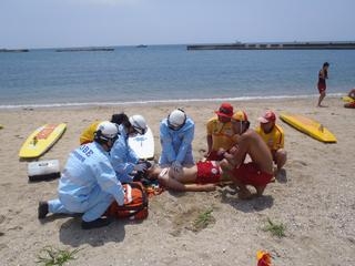 【開催中止】『須磨海岸水難救助訓練』神戸市須磨区 [画像]