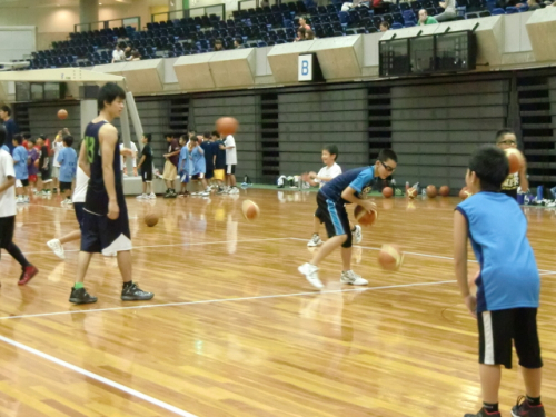 神戸総合運動公園『西宮ストークスバスケットボールクリニック』参加者募集