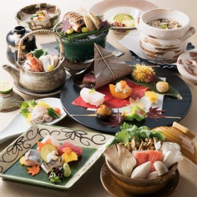 日本料理「曙」秋の松茸会席
