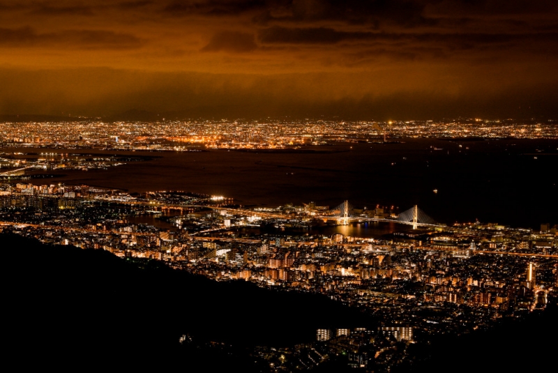 六甲山夜景　©一般財団法人神戸観光局