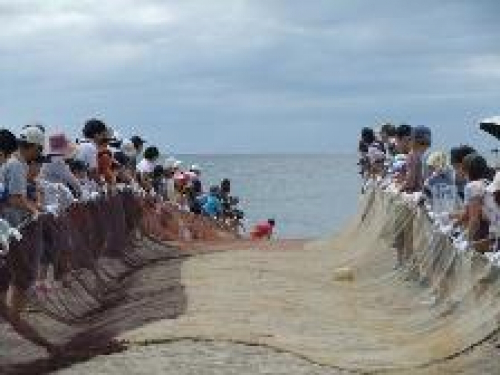 須磨海岸『親子で地曳網体験』参加者募集