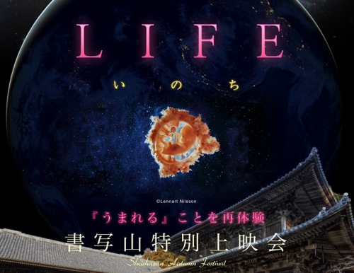 『LIFEいのち　うまれることを再体験』書写山特別上映会　姫路市